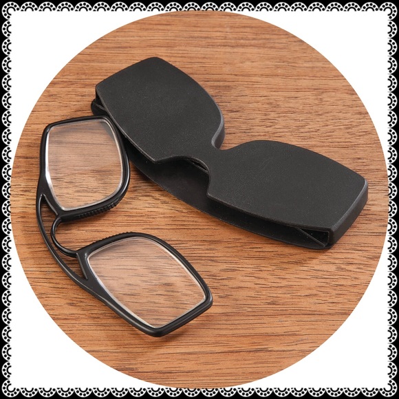 Unisex 2.00 ,3.50, 4.00, Black Mini Reader With Case - Picture 1 of 3